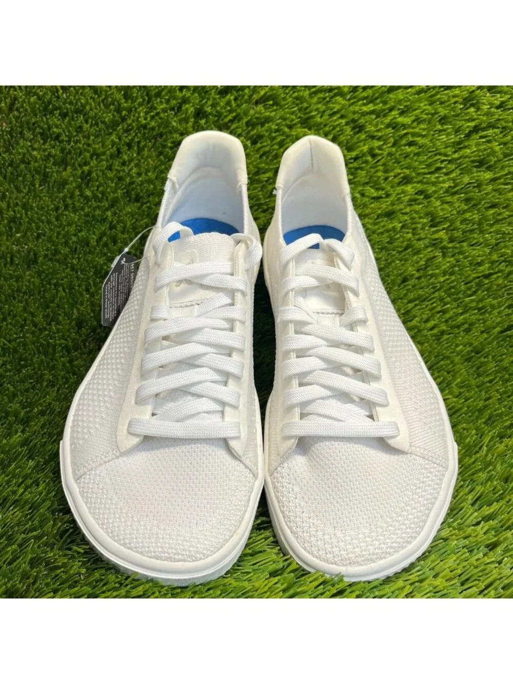 Flux Footwear Adapt Trainer White Womens Size 6.5 Athletic Knit Shoes Sneakers